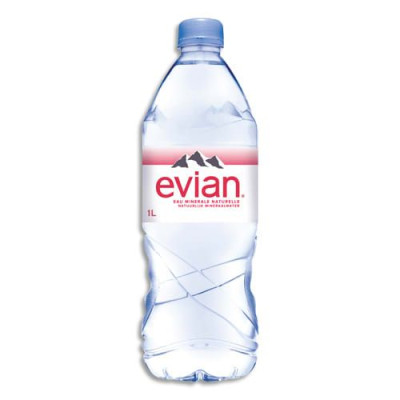 EVI BTLE PLAS EAU EVIAN 1L 8010036 - SG159A