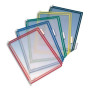 TAR P/10 POCHES A4 PVC ASS 114009