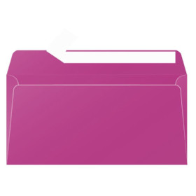 Paquet de 20 enveloppes Pollen 110x220 bordeaux