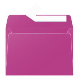 Paquet de 20 enveloppes Pollen 114x162 bordeaux