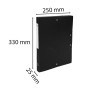 Bte classement OPAK PP D25mm noir