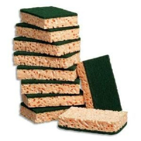 1 TAMPON EPONGES VERT 59010201