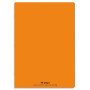 C9 Cahier21x29,7cm 96 pages 90g grands carreaux Séyès. Polypropylène Orange