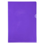 SACH 10 POCHETTES COINS  PVC VIOLET