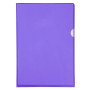 SACH 10 POCHETTES COINS  PVC VIOLET