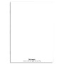 C9 Cahier21x29,7cm 96 pages 90g grands carreaux Séyès. Polypropylène Incolore