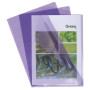 SACH 10 POCHETTES COINS  PVC VIOLET