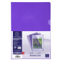 SACH 10 POCHETTES COINS  PVC VIOLET