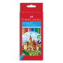 FABER CASTEL12 CRAYON COUL CHATEAU ASS 120112