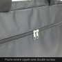 Sacoche Ordinateur 15.6 Porte Document Imperméable Multipoches Nylon Noir
