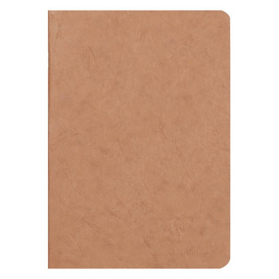 Age Bag cahier piqué 14,8x21cm 96p uni tabac