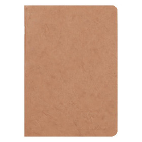 Age Bag cahier piqué 14,8x21cm 96p ligné tabac