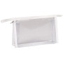 FANTAISIE Trousse ronde transparente Ø7x22 cm, avec paillettes