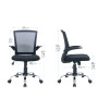 Fauteuil de bureau JUNON