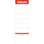 Etiquettes auto-adhesives pour classeurs a levier carton 75 mm Esselte, Lot 10,
