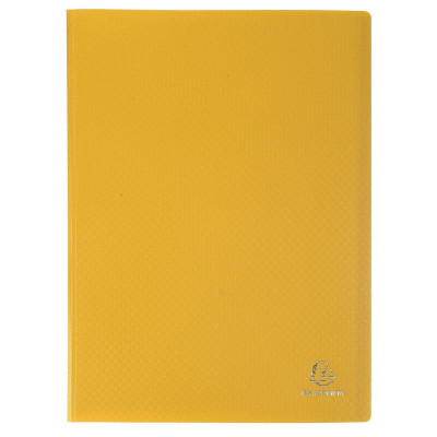PORTE-VUES PP A4 200 VUES JAUNE