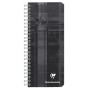 Carnet reliure intégrale 8,5x20cm 180p Q.5x5