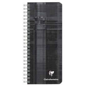 Carnet reliure intégrale 8,5x20cm 180p Q.5x5