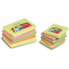 PRG 12 Blocs de 100Feuilles Repositionnables 76X127 AN7100025015