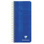 Carnet reliure intégrale 8,5x20cm 180p Q.5x5