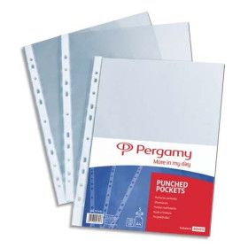 PRG B/100 POCHPERFO 12/100 PP LISSE