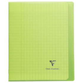 Koverbook piqué polypro transparent 10 couleurs ass. 17x22cm 96p séyès - livré e