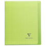 Koverbook piqué polypro transparent Vert 17x22cm 96p séyès