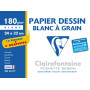 Pochette dessin à grain 24x32 15F 180g RD