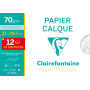 Clairfontaine Poch calque sup 70gr 21 x 29.7 A4 12F + 3 F