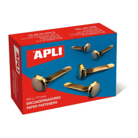 Boite 100 ATTACHES PARISIENNES 12MM.