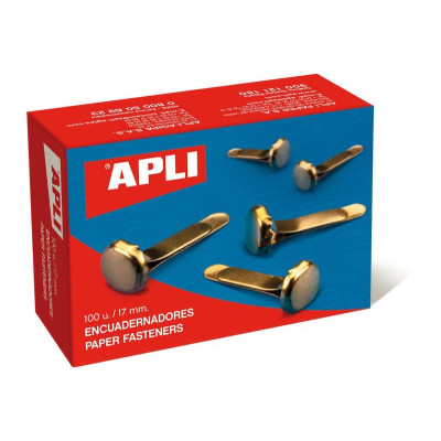 Boite 100 ATTACHES PARISIENNES 12MM.