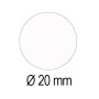GOMMETTES JAUNE 20,0 MM ROUL