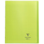 Koverbook piqué polypro transparent couleurs ass. 24x32cm 96p séyès