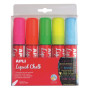 MARQUEUR CRAIE LIQ EFFAC. 10X15MM 5U
