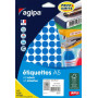 ETUI A5 960 Etiquettes BLEU DIAM 15