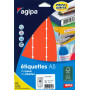 ETUI A5 320 Etiquettes ROUGE 24X33.5
