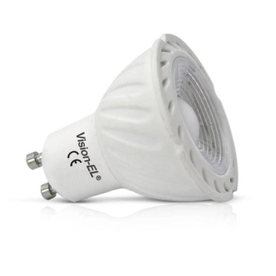 AMPOULE LED GU10 4W COB3000°K  75° VISIONEL
