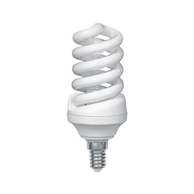 AMPOULES E14 15W  SPIRALE BLISTER VISIONEL