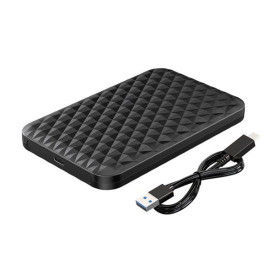 Boitier 2.5 USB3.0 compatible SSD et HDD - USB-C vers USB-A