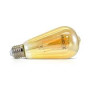 LED FIL COB ST64 E27 8W 2700K GOLDEN BOITE