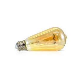 LED FIL COB ST64 E27 8W 2700K GOLDEN BOITE