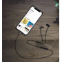 Ecouteurs akashi intra auriculaire avec micro prise USB-C Noir