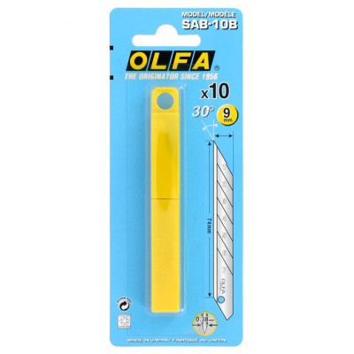 ETUI 10 LAMES S-BLISTERAB10B