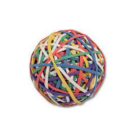 BOULE 145G BRACELET CAOUTCHOUC
