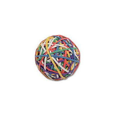 BOULE 145G BRACELET CAOUTCHOUC
