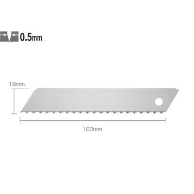 CART.BLISTER 3 LAMESINSULAT NON SECABLE 18MM