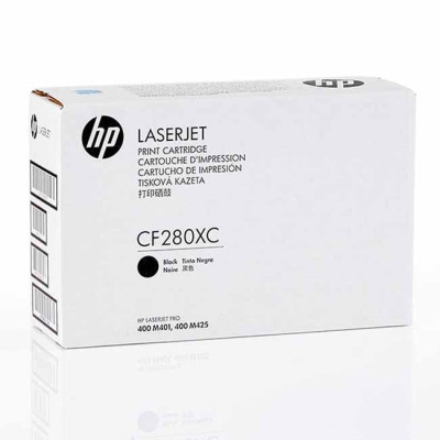 HP toner cartridgecartridge CF280XC high black ( No.80X ) high volume