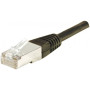 Cordon RJ45 CAT 6 F/UTP noir - 0,5 m