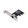 Carte réseau Gigabit PCI-Express 1 port 10/100/1000 format Standard + LowProfile