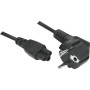 Cordon d'alimentation tripolaire pour PC portable -1,8m